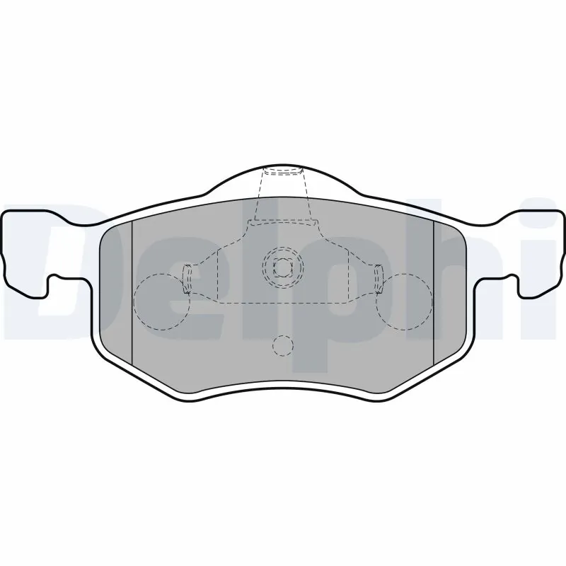 Brake Pad Set, disc brake LP1900