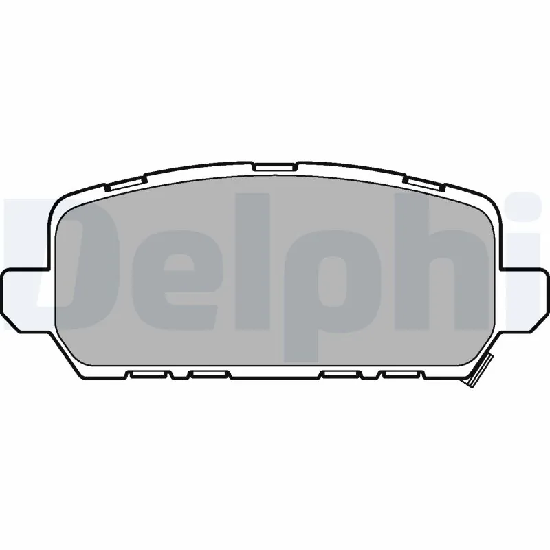 Brake Pad Set, disc brake LP3244