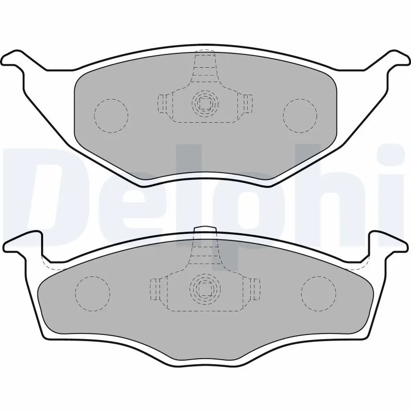 Brake Pad Set, disc brake LP1675