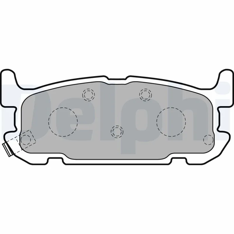 Brake Pad Set, disc brake LP1752