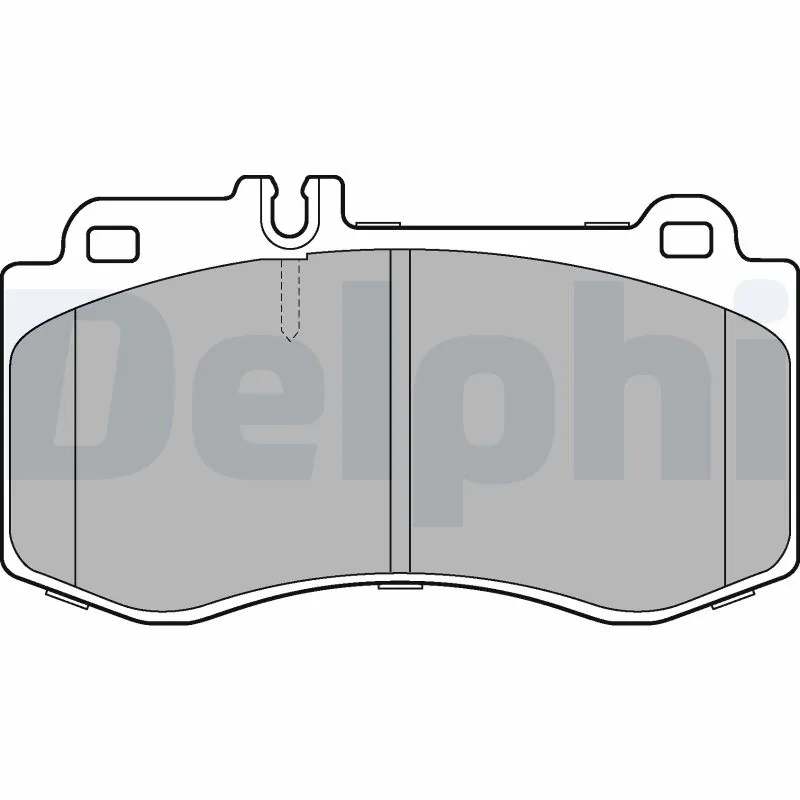 Brake Pad Set, disc brake LP2304