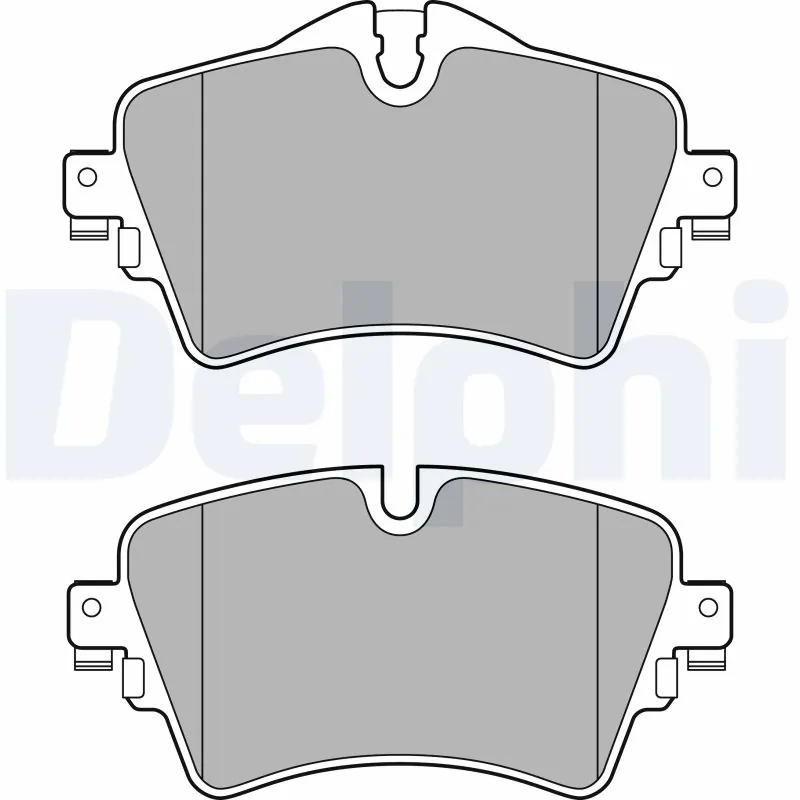 Brake Pad Set, disc brake LP2717