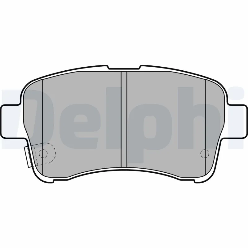 Brake Pad Set, disc brake LP2205