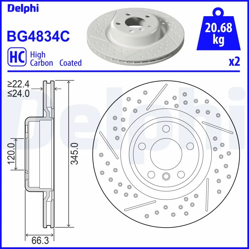 Brake Disc BG4834C