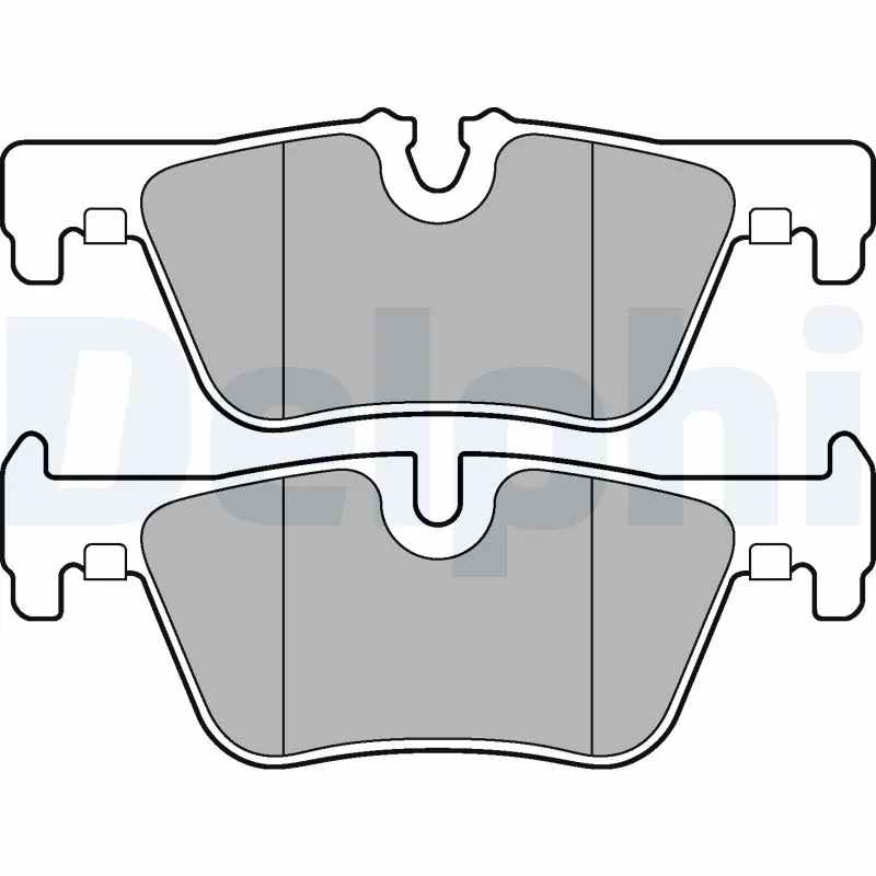 Brake Pad Set, disc brake LP2286