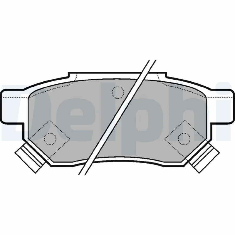 Brake Pad Set, disc brake LP625