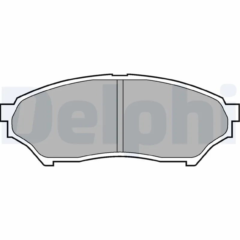 Brake Pad Set, disc brake LP1448