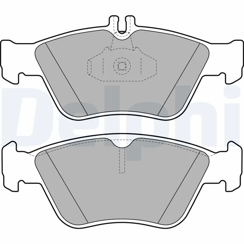 Brake Pad Set, disc brake LP1588