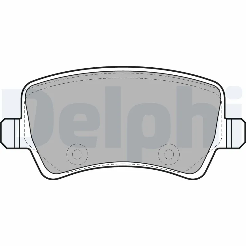 Brake Pad Set, disc brake LP2008