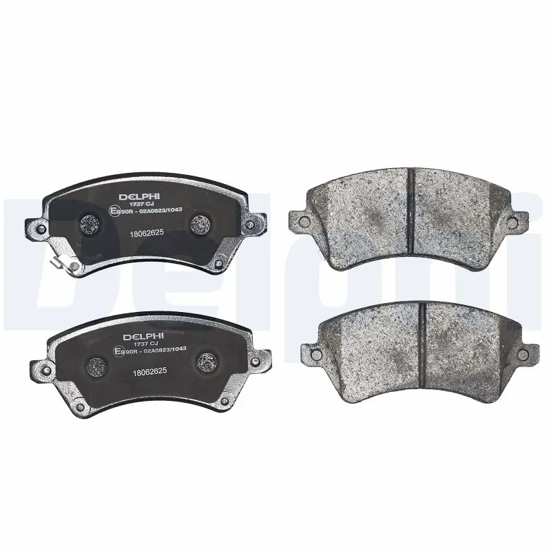 Brake Pad Set, disc brake LP1737