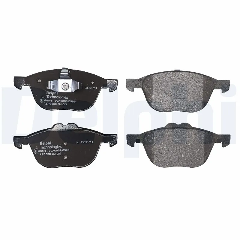 Brake Pad Set, disc brake LP3650