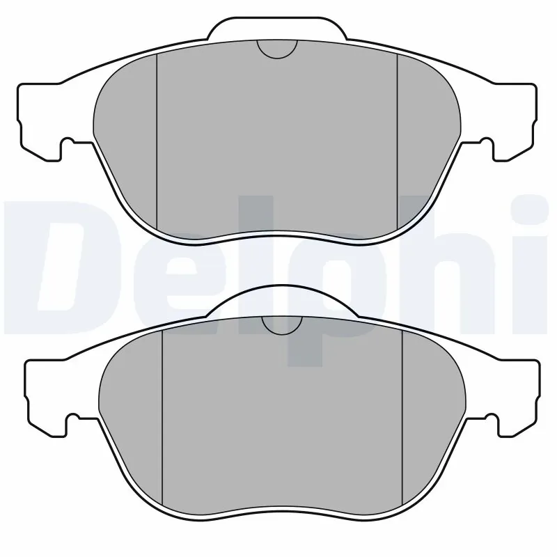 Brake Pad Set, disc brake LP3691