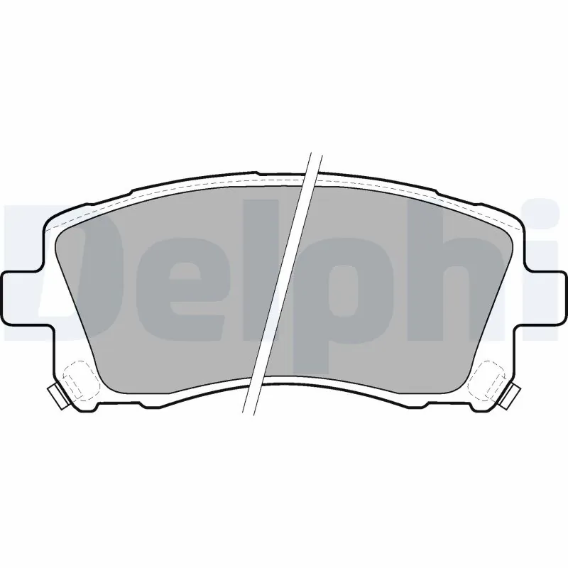 Brake Pad Set, disc brake LP1663