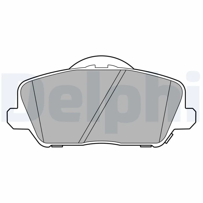 Brake Pad Set, disc brake LP3591