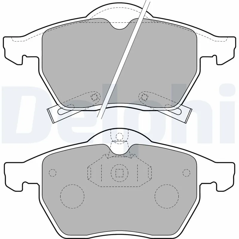 Brake Pad Set, disc brake LP1731