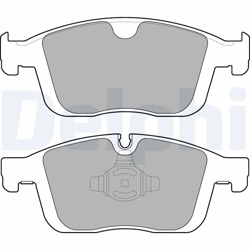 Brake Pad Set, disc brake LP3258