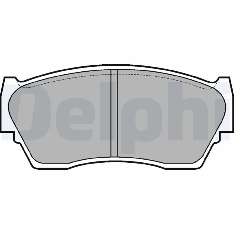 Brake Pad Set, disc brake LP783