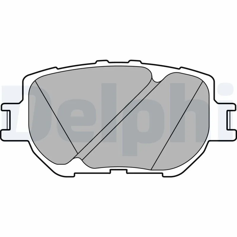 Brake Pad Set, disc brake LP2699