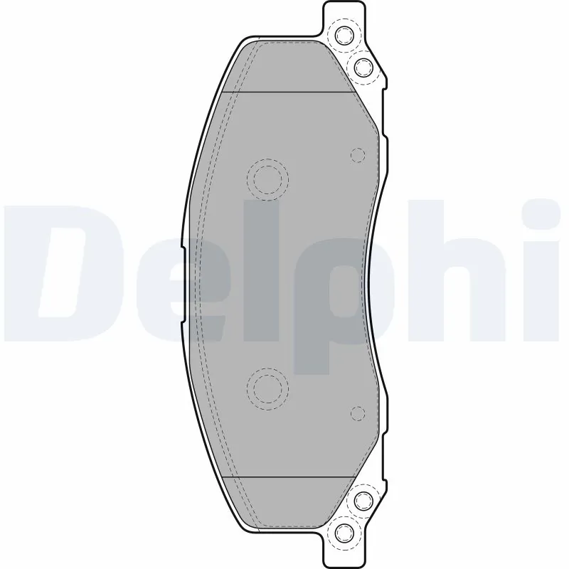 Brake Pad Set, disc brake LP2082