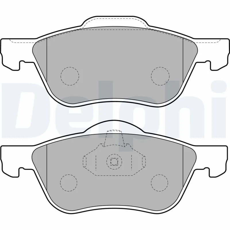 Brake Pad Set, disc brake LP1830