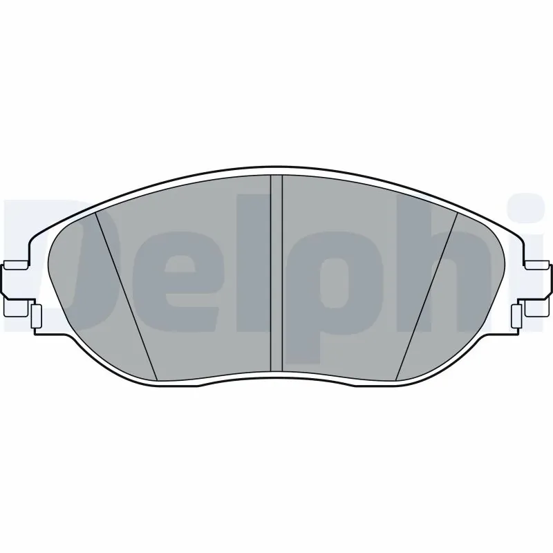 Brake Pad Set, disc brake LP3368