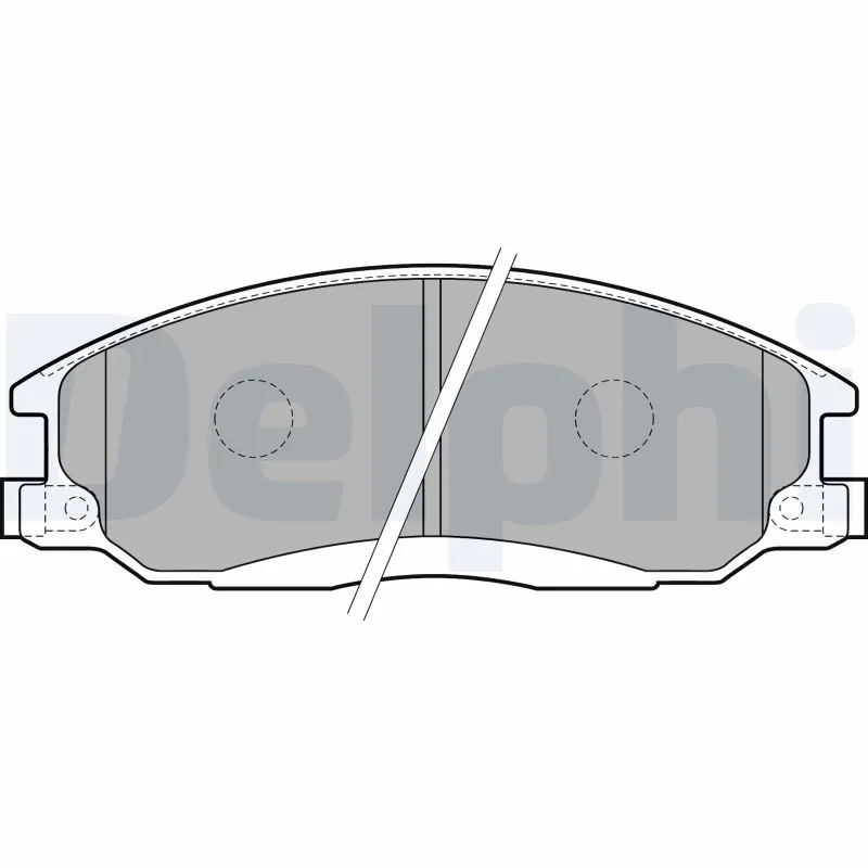 Brake Pad Set, disc brake LP1743