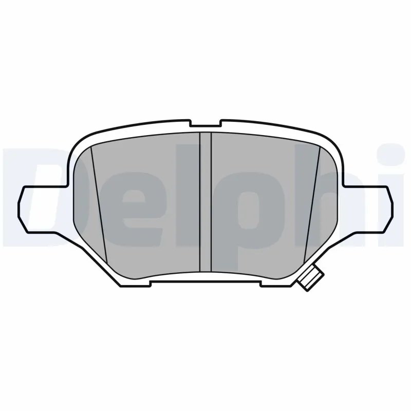 Brake Pad Set, disc brake LP3611