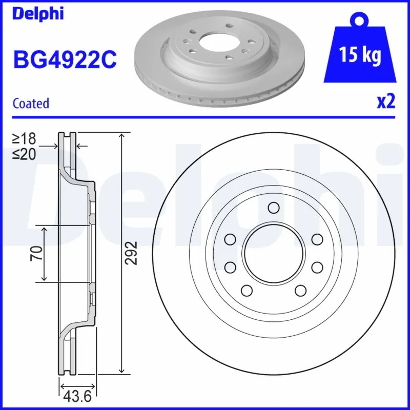 Brake Disc BG4922C