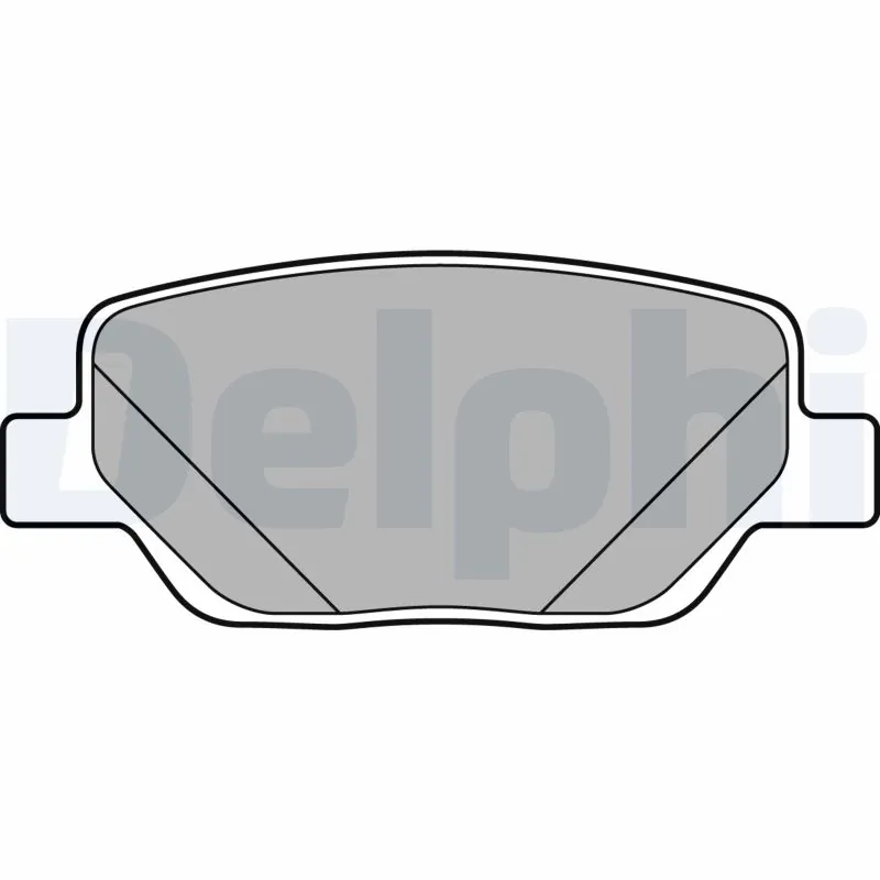 Brake Pad Set, disc brake LP3290