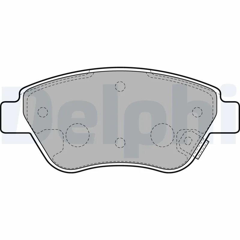 Brake Pad Set, disc brake LP2478