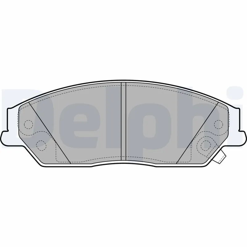 Brake Pad Set, disc brake LP2714
