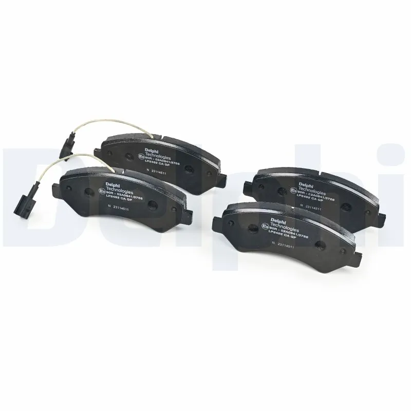 Brake Pad Set, disc brake LP2492