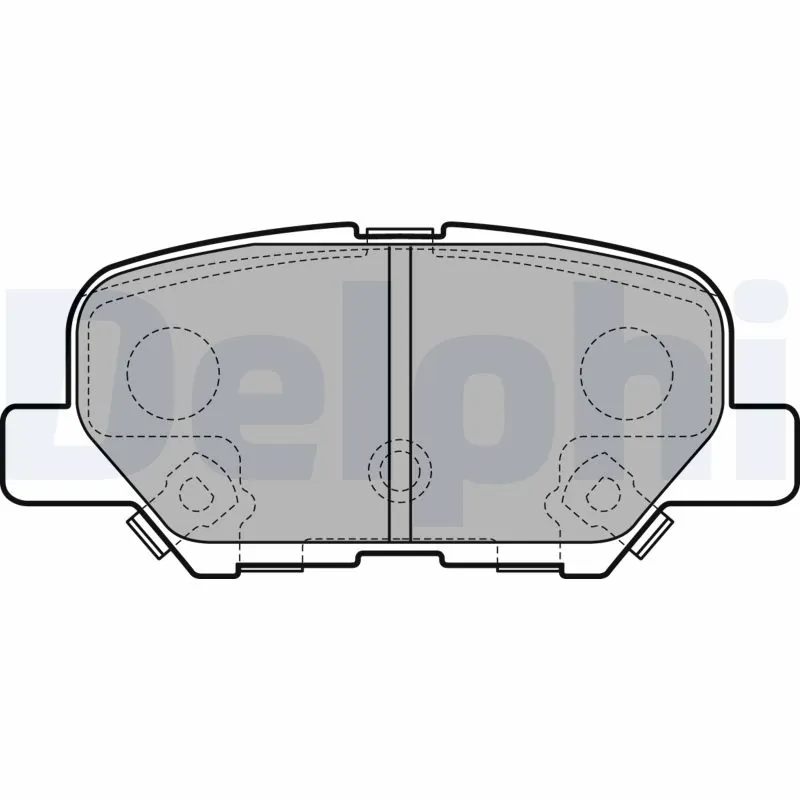 Brake Pad Set, disc brake LP2501