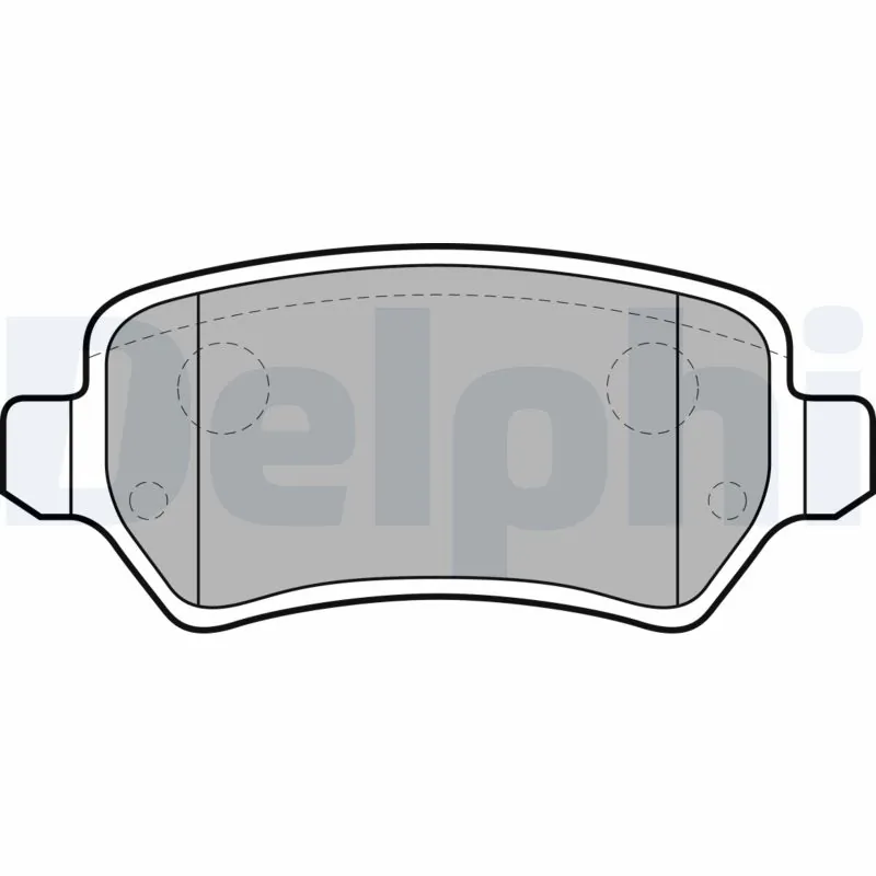 Brake Pad Set, disc brake LP1681