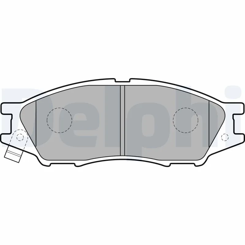 Brake Pad Set, disc brake LP2184
