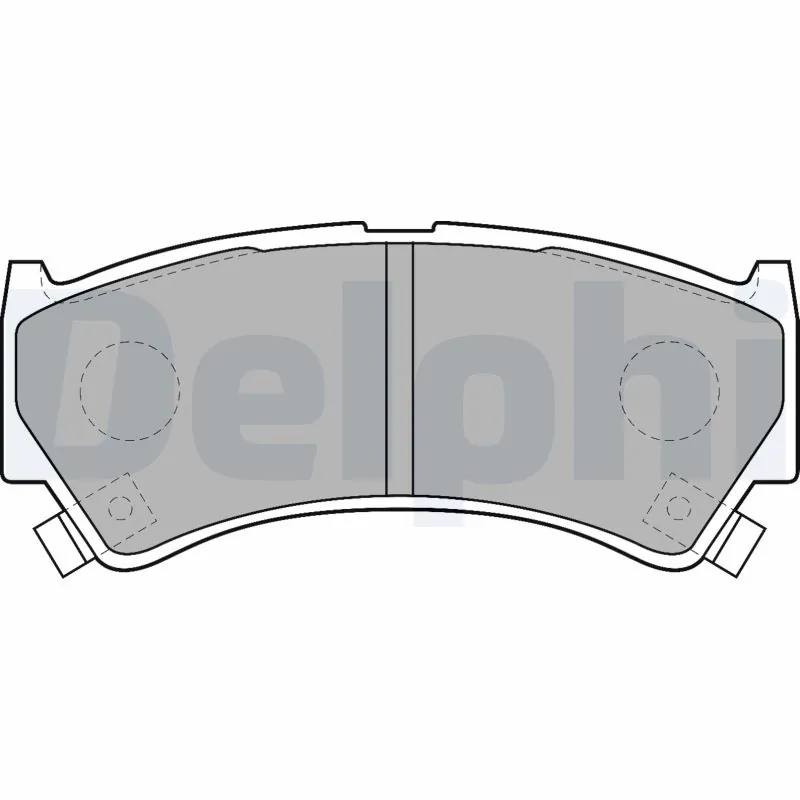 Brake Pad Set, disc brake LP1548