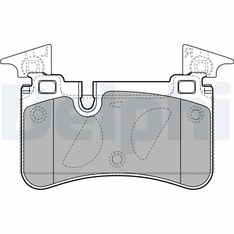 Brake Pad Set, disc brake LP2151