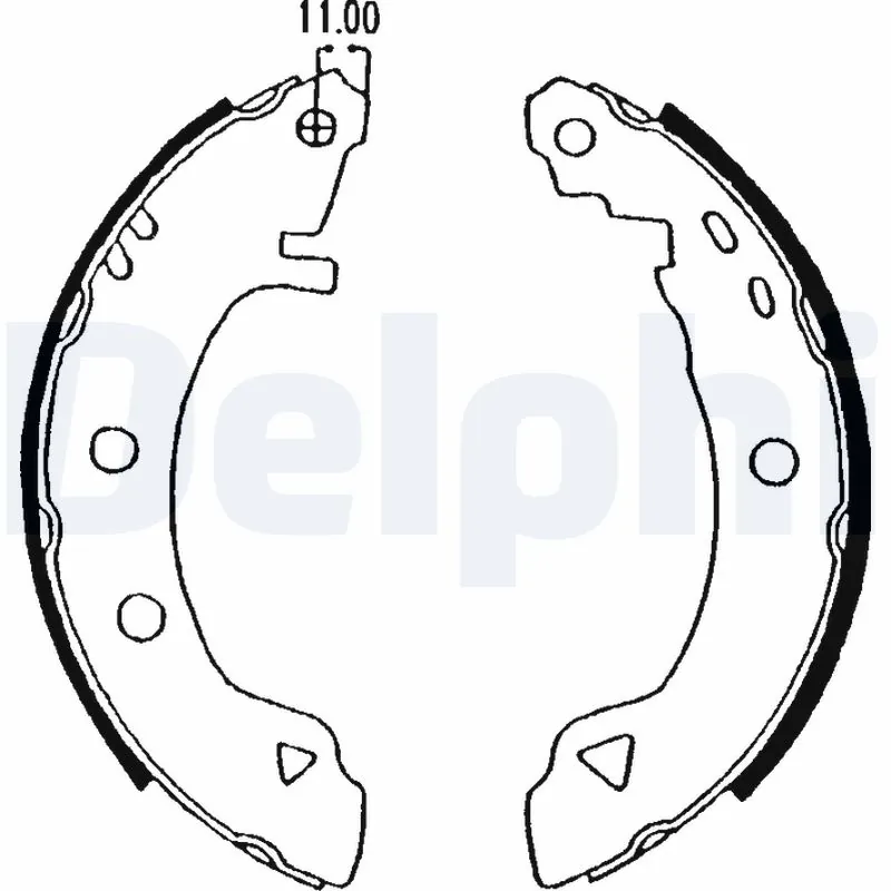 Brake Shoe Set LS1575