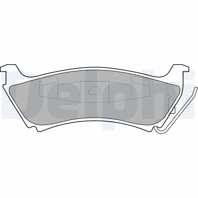 Brake Pad Set, disc brake LP1501