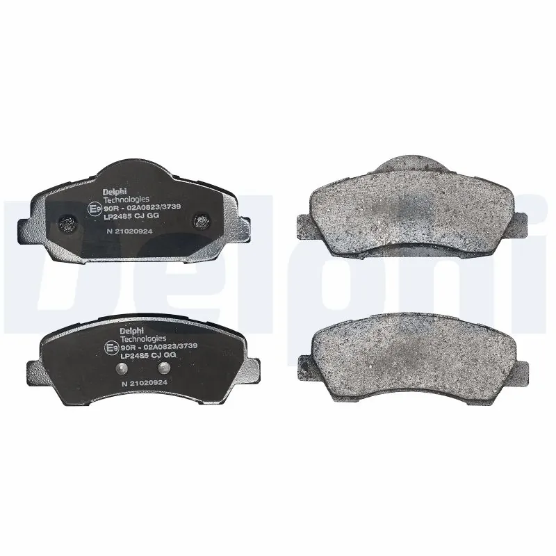 Brake Pad Set, disc brake LP2485
