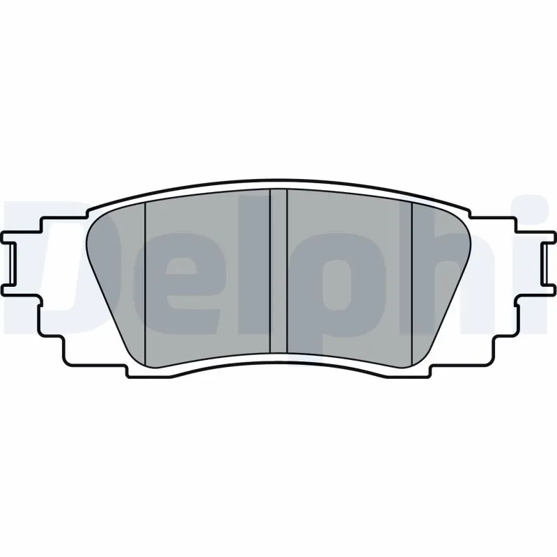 Brake Pad Set, disc brake LP3379