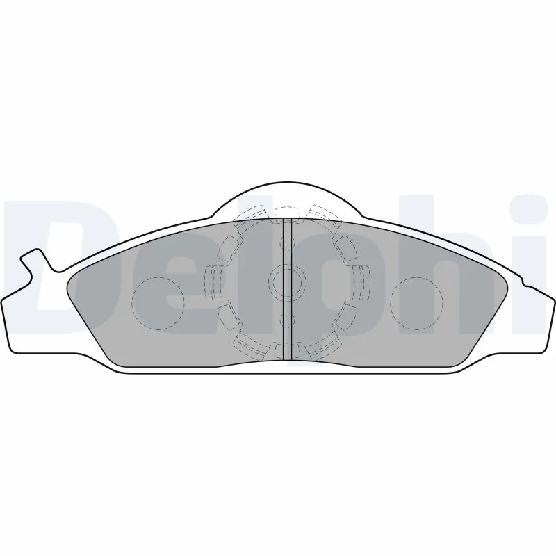 Brake Pad Set, disc brake LP1145