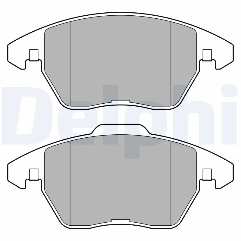 Brake Pad Set, disc brake LP3684