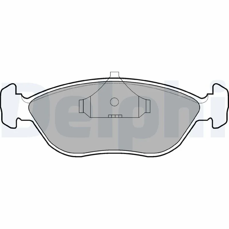 Brake Pad Set, disc brake LP876