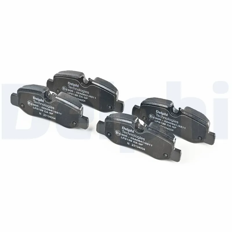 Brake Pad Set, disc brake LP3139