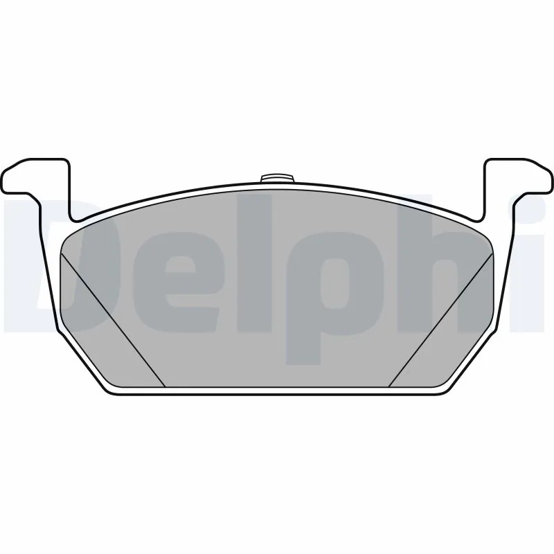 Brake Pad Set, disc brake LP3287
