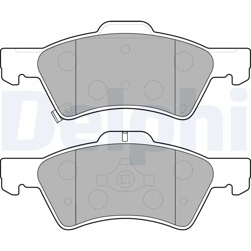 Brake Pad Set, disc brake LP1693