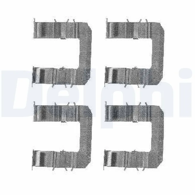 Accessory Kit, disc brake pad LX0483