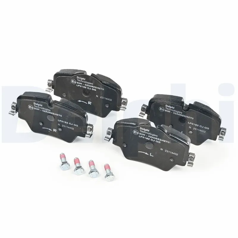 Brake Pad Set, disc brake LP3182