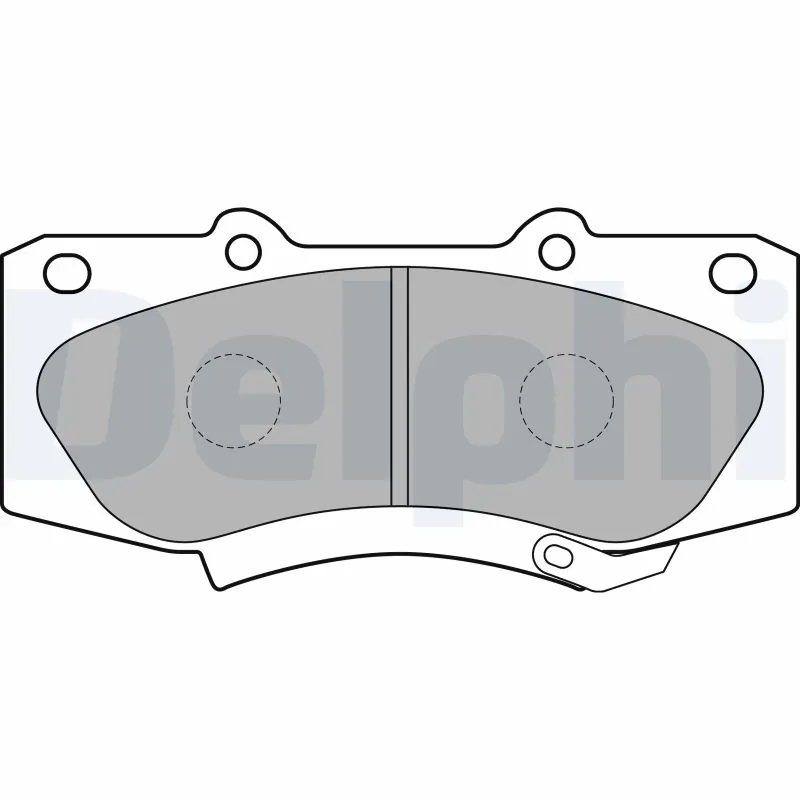 Brake Pad Set, disc brake LP2244
